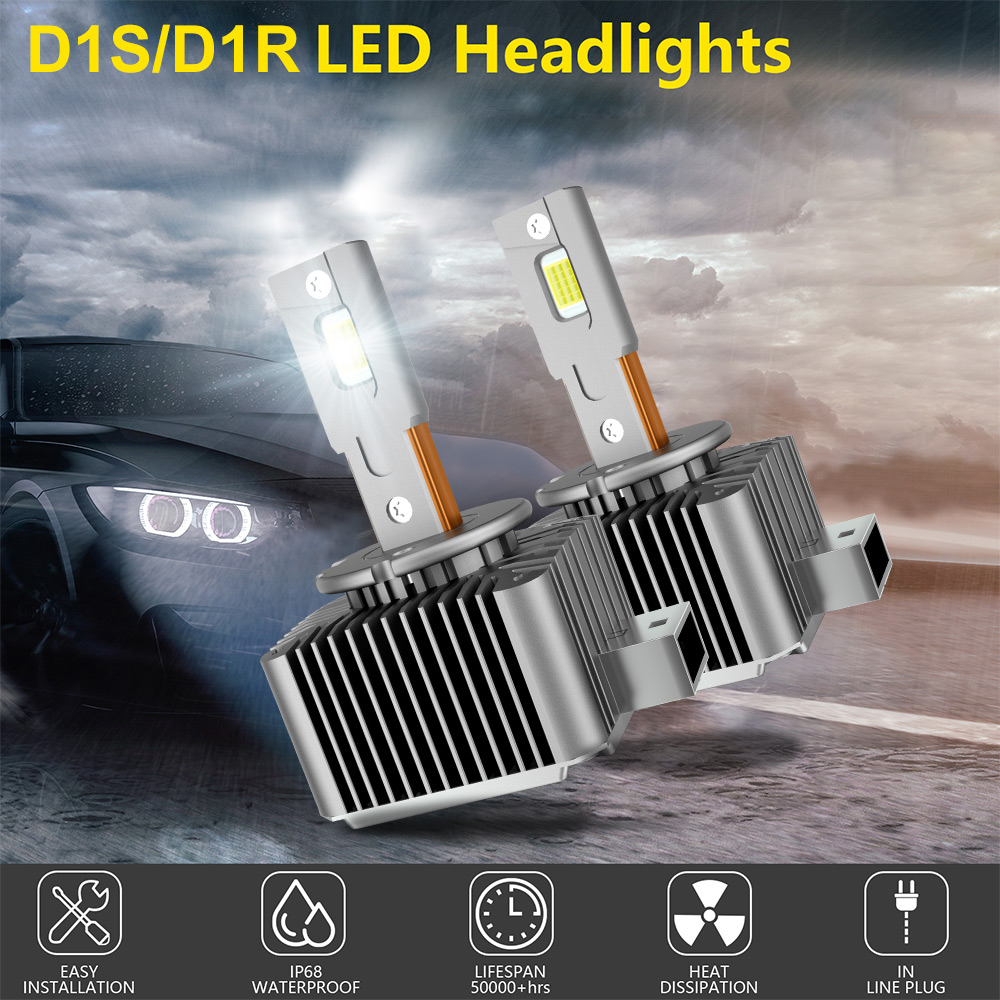 D1R LED لمبة للسيارة