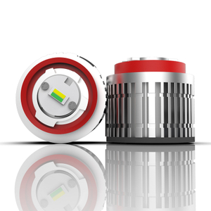 الجملة 24W 3000LM ثنائي اللون 3000K العنبر الأصفر الأبيض 6000K مصباح الضباب LED الصغير لتويوتا