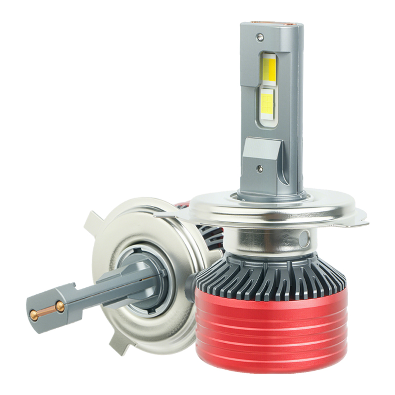 مبيعات المصنع مباشرة 140W أنبوب نحاسي مزدوج 6000K أبيض نقي LED لمبات السيارة الأمامية.