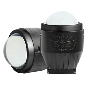 مخصص 3 بوصة أبيض مصباح أصفر مختلط ثلاثي الألوان عالية الحزمة LED LED LENS LINS