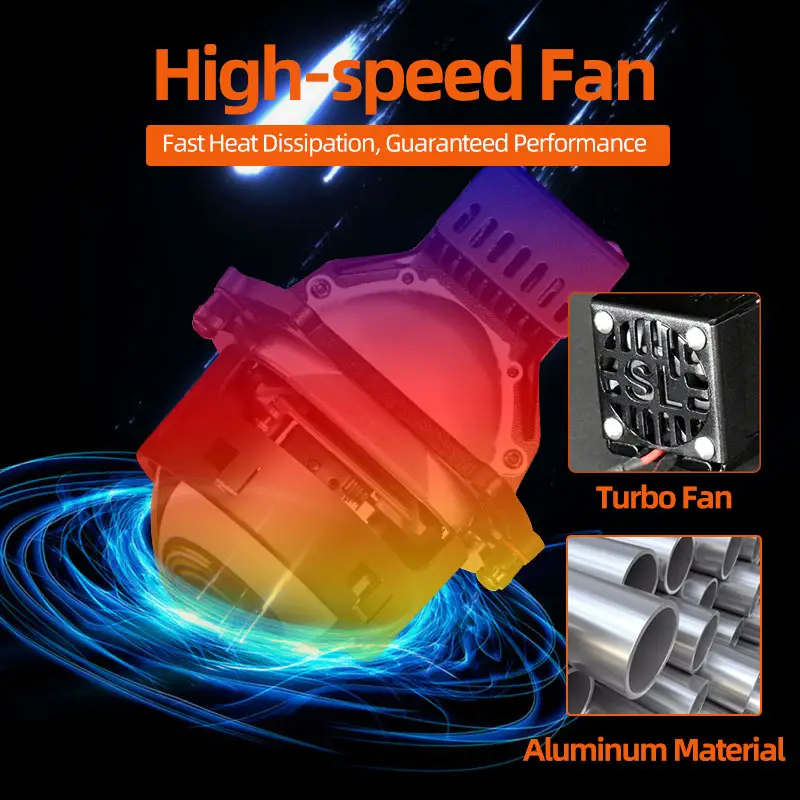 مصباح ليزر LED التبريد الفائق