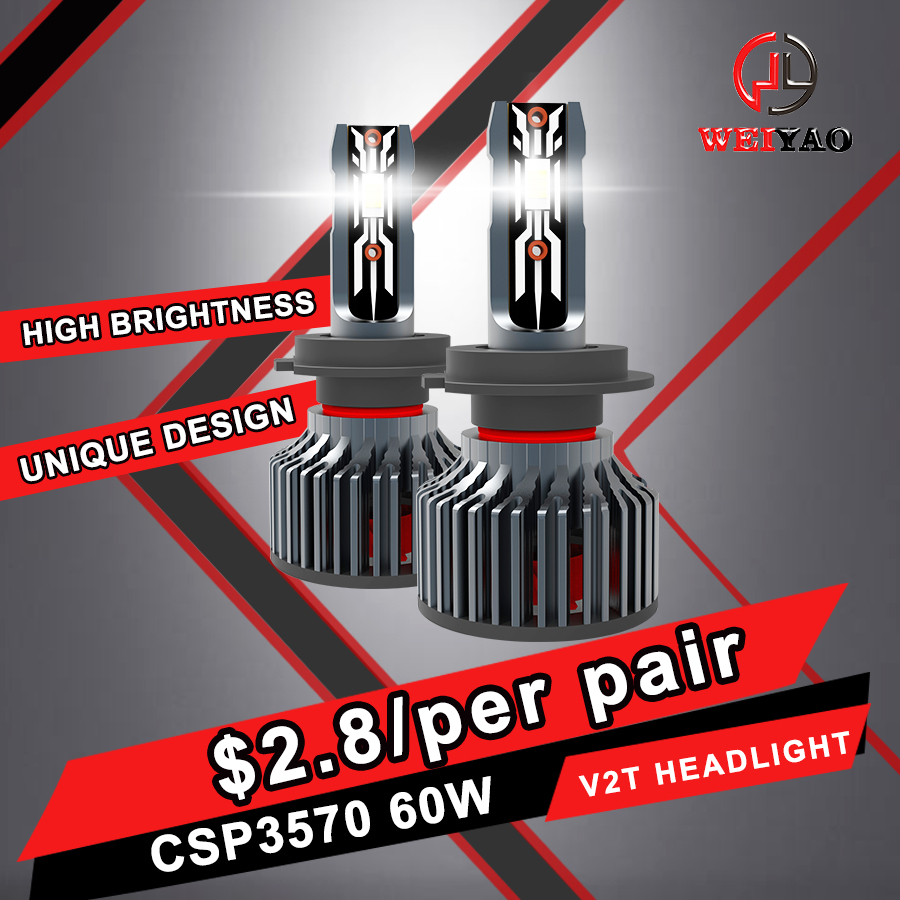 مصابيح المصابيح الأمامية LED للسيارة