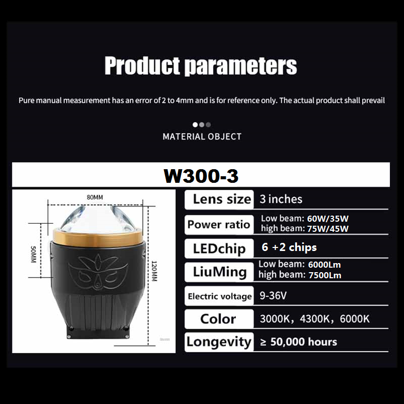 الجملة 3 بوصة ثلاثي الألوان المزدوج المباشر سيارة ثنائية جهاز عرض ليزر LED عدسة الضباب الخفيف 12 فولت 75 واط لتويوتا هوندا العالمي الضباب مصباح التحديثية