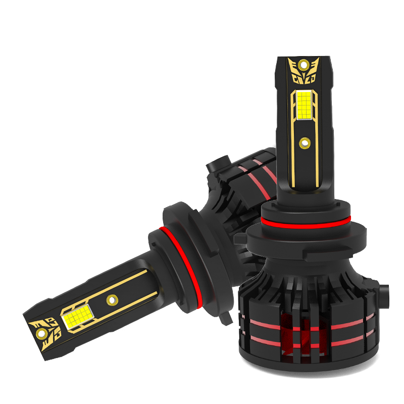 السيارات 9005 9006 المصابيح الأمامية LED 12V 56W 5600Lumens 6000K أبيض بارد IP68 مقاوم للماء OEM LED لمبة إضاءة السيارة