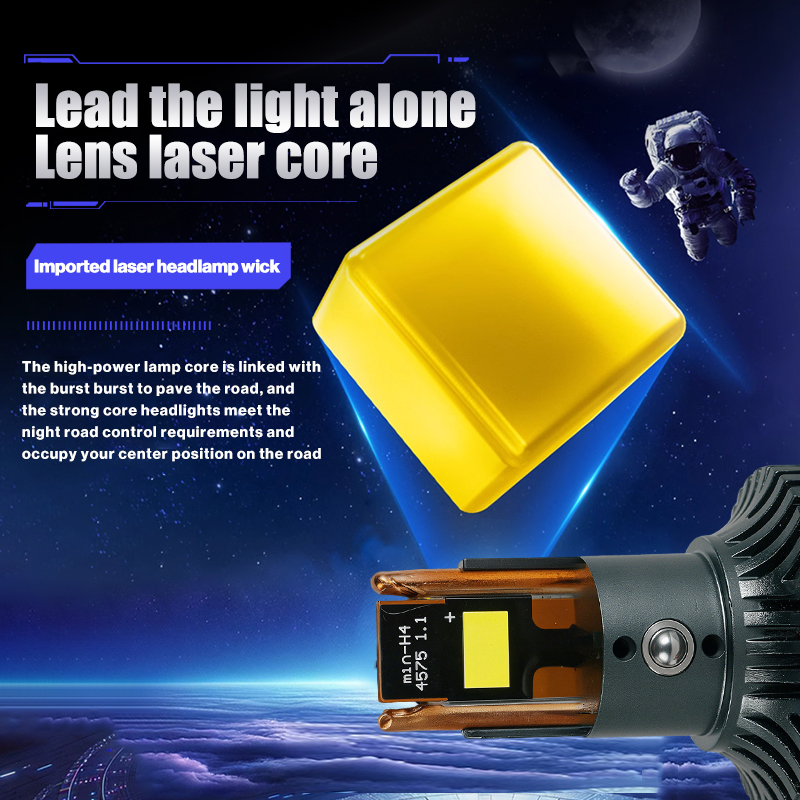 سلسلة T92 | تصميم جديد لملفات الملف اللولبي H4 LENS LED LED Headlubs للسيارة