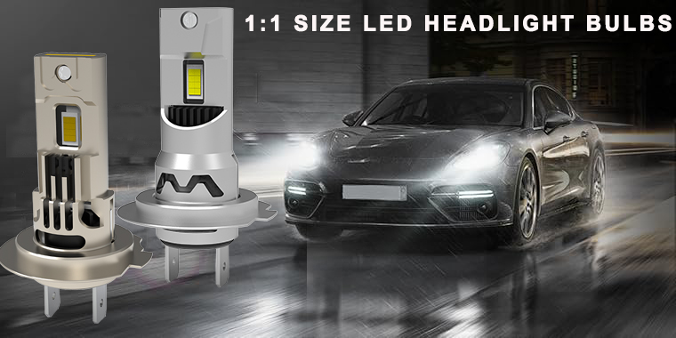 1: 1 دليل ترقية المصابيح الأمامية LED LED