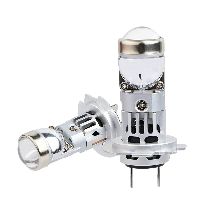 سلسلة T82 | 24 واط 3000LM التوصيل والتشغيل 1:! مصابيح أمامية LED لجهاز عرض H7 لاسلكي صغير الحجم للسيارة