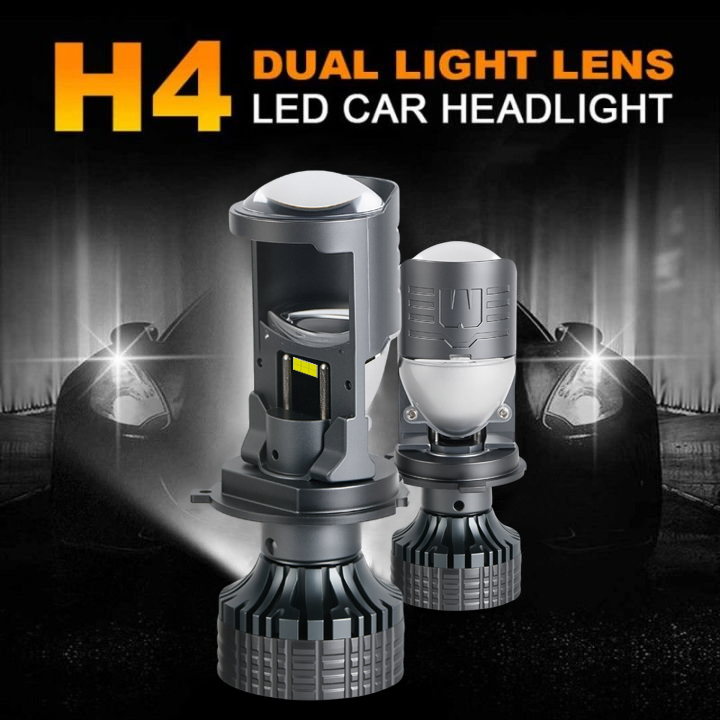  سلسلة T90S | 12 فولت عالية/منخفضة شعاع Mini HD العدسة عاتق الثنائية LED مصابيح المصابيح الأمامية للسيارة