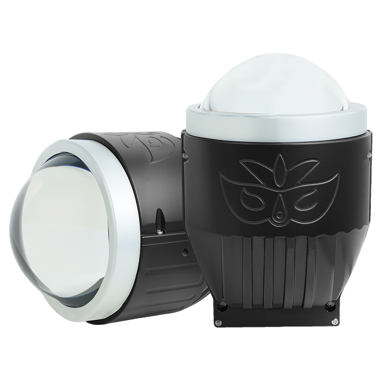 طاقة عالية سعة 3.0 بوصة جهاز عرض ضباب ضباب BI للسيارة التلقائية مصباح الضباب العالمي 