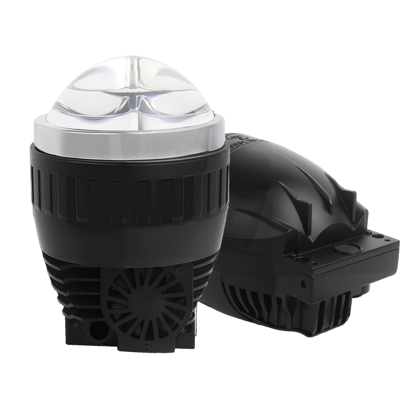 الجملة 3 بوصة كأس مزدوج مزدوج الضوء المزدوج الإسقاط المباشر عدسة الضباب أضواء LED