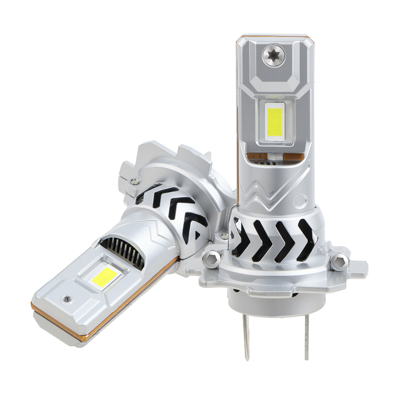 سلسلة V25SD | OEM ODM 1: 1 لمبة LED صغيرة الحجم التوصيل والتشغيل 56W 5600LM 6500K أبيض بارد الكل في واحد مصابيح LED للسيارة الأمامية