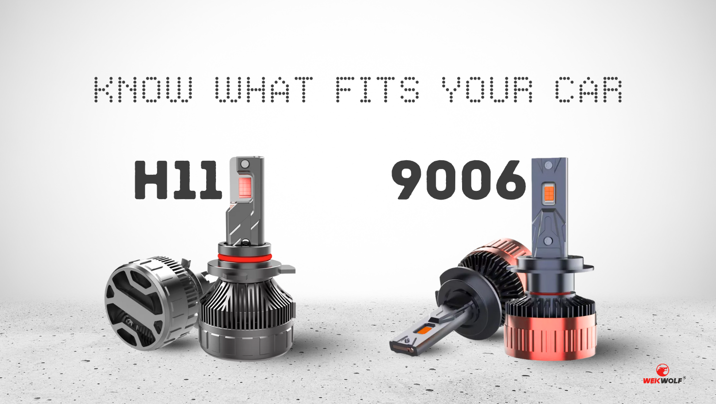 هل H11 مثل 9006؟ دليل التوافق الكامل