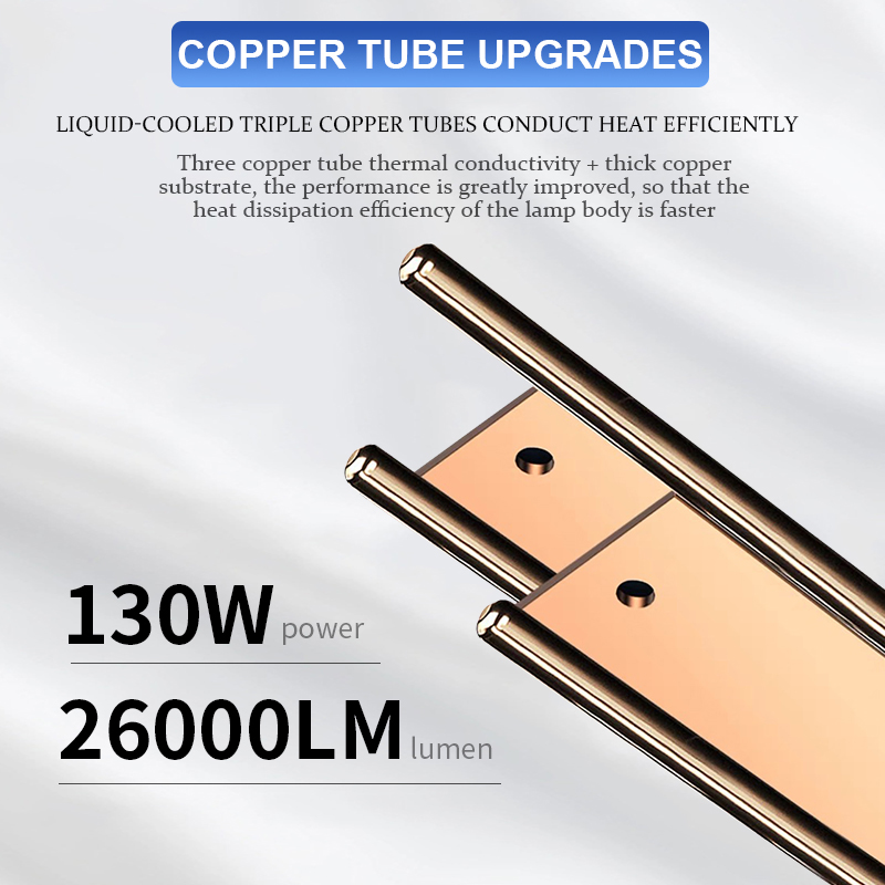 سلسلة V65 | الجملة عالية الطاقة 260W 26000LM 12V-24V LED المصابيح الأمامية للسيارة