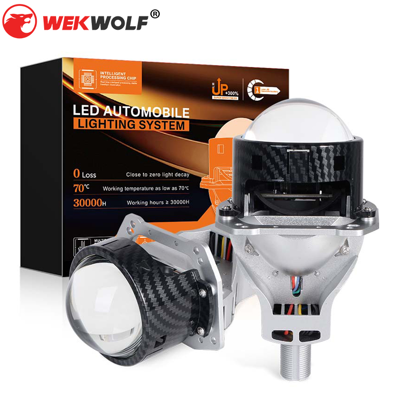 سلسلة T11 | 3.0 بوصة عالية الطاقة 110W/156W كوب مزدوج BI العدسة LED المصابيح الأمامية مع HI/LO شعاع