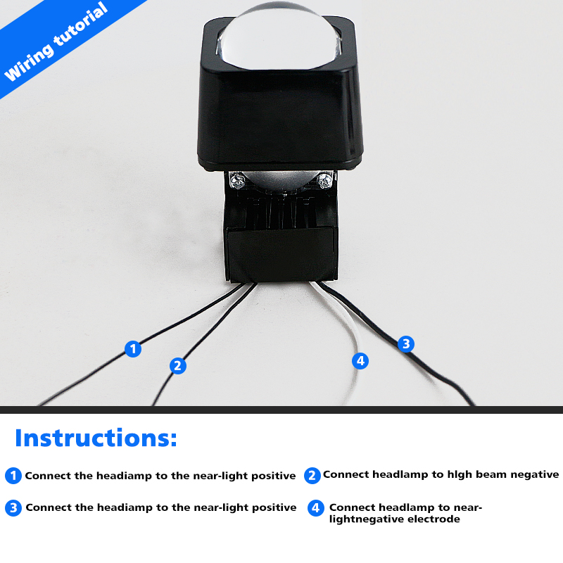 1.5 بوصة ليزر HI/LO BEAM عروض الضوء المزدوج لعدسة MATRIX MODULE LED مصابيح المصابيح الأمامية