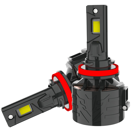 240W 25000LM ثلاثة من النحاس أنبوب الزنك سبيكة LED المصابيح الأمامية للسيارة