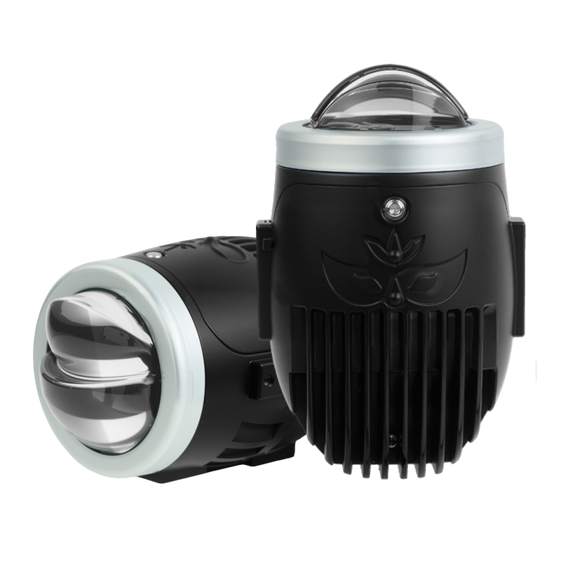 الجملة 2 بوصة ثنائي الشعاع ثنائية العارض عدسة أدى ضوء الضباب للسيارة