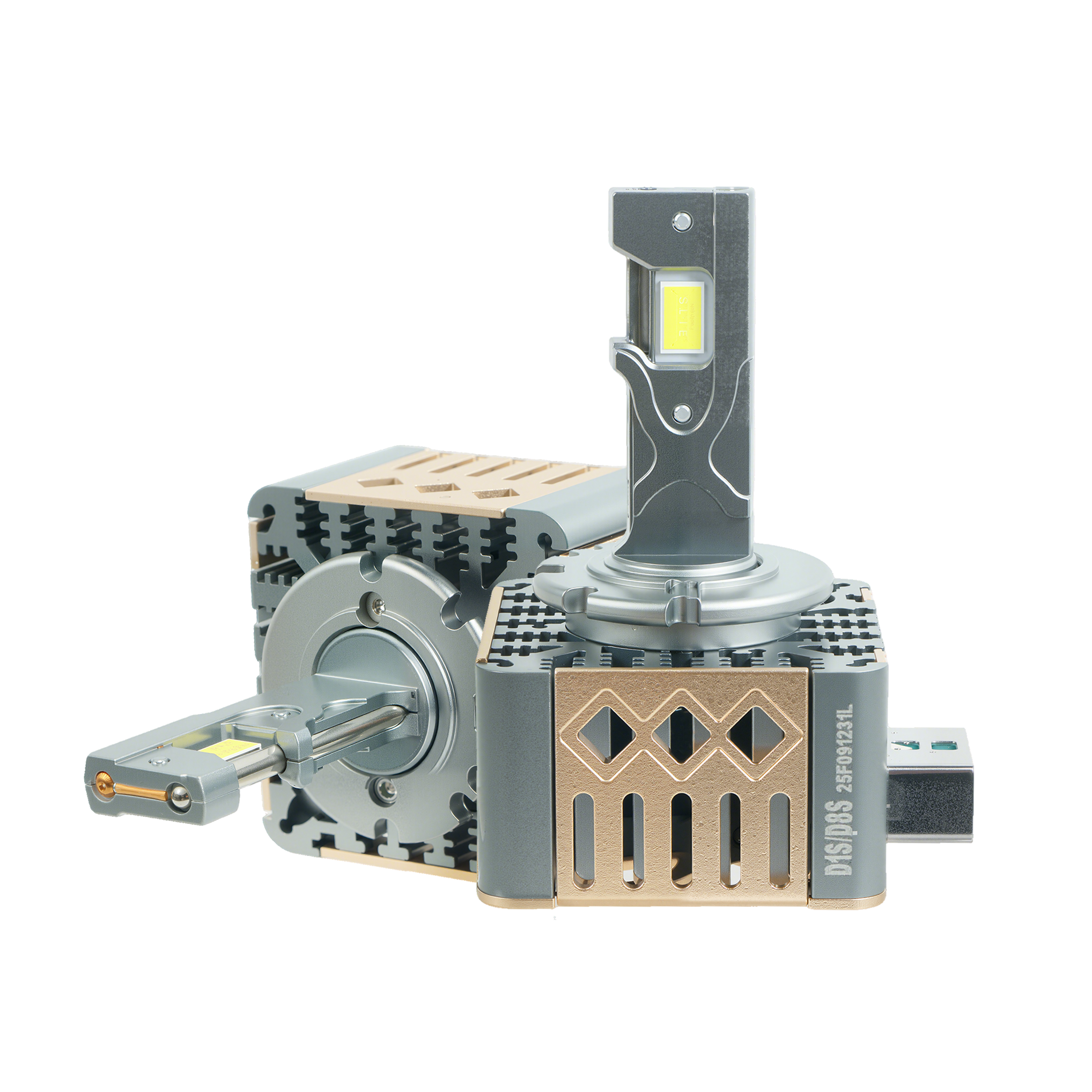 OEM سطوع 35W 10000LM 6000K كول الأبيض LED المصباح الأمامي 1:1 D1S HID لمبة حجم مصابيح استبدال زينون