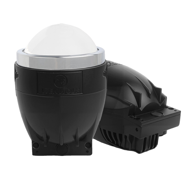 سعة 3.0 بوصة BI LED LED LENS LED LED مع طقم التعديل التحديثي للمصباح العاكس المزدوج