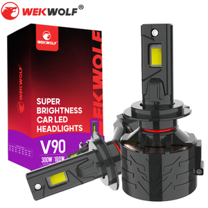 سلسلة V90 | طاقة عالية 240W 24000LM سيارة LED المصابيح الأمامية H7