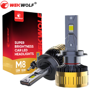 سلسلة M8 | 130W 13000LM مصابيح المصباح LED H7