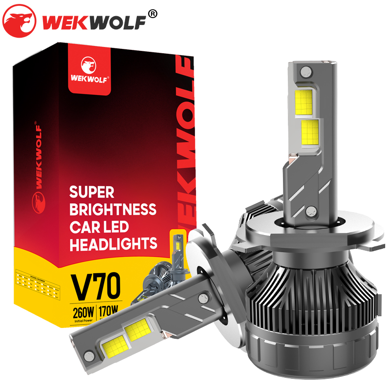 سلسلة V70 | 280W 29000LM 12 فولت H4 عالية/منخفضة المصباح LED شعاع LED للسيارة