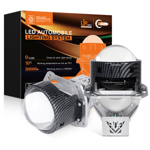 سلسلة T10 | خط مسطح فائق السوبر مشرق 24 فولت 3 بوصة 104W شعاع منخفض 136W شعاع عالية عالية الطاقة BIRESOR عدسة LED