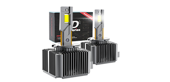 ما هي مزايا المصابيح الأمامية لسلسلة D Series؟