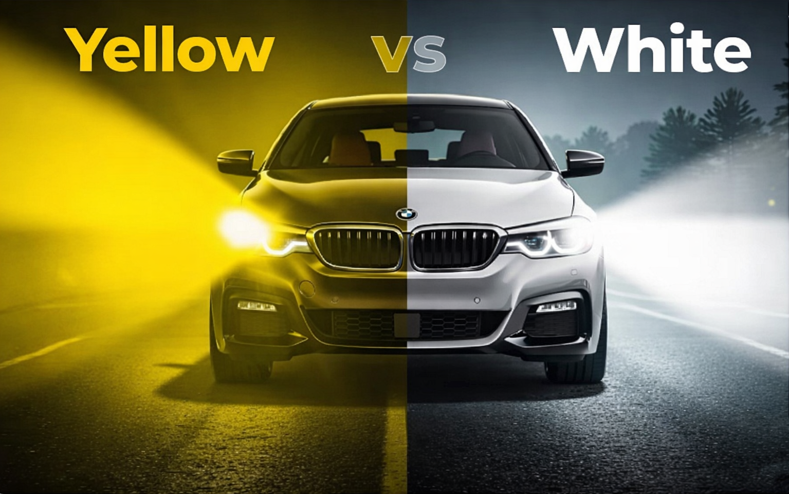 الأصفر مقابل الأضواء البيضاء | أيهما أفضل في الواقع؟
